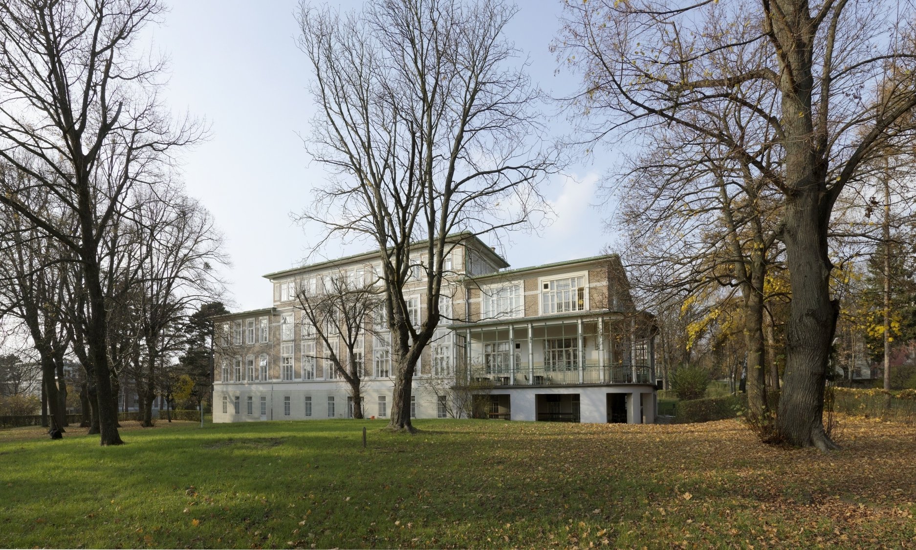 Ein Pavillon am Otto Wagner Areal