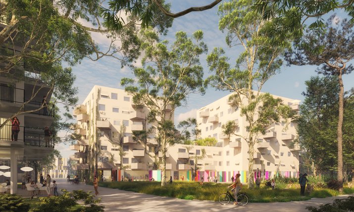 GESIBA Entwurf, Siegerprojekt für Bauplatz 3