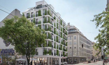 Rendering für neuen Gemeindebau