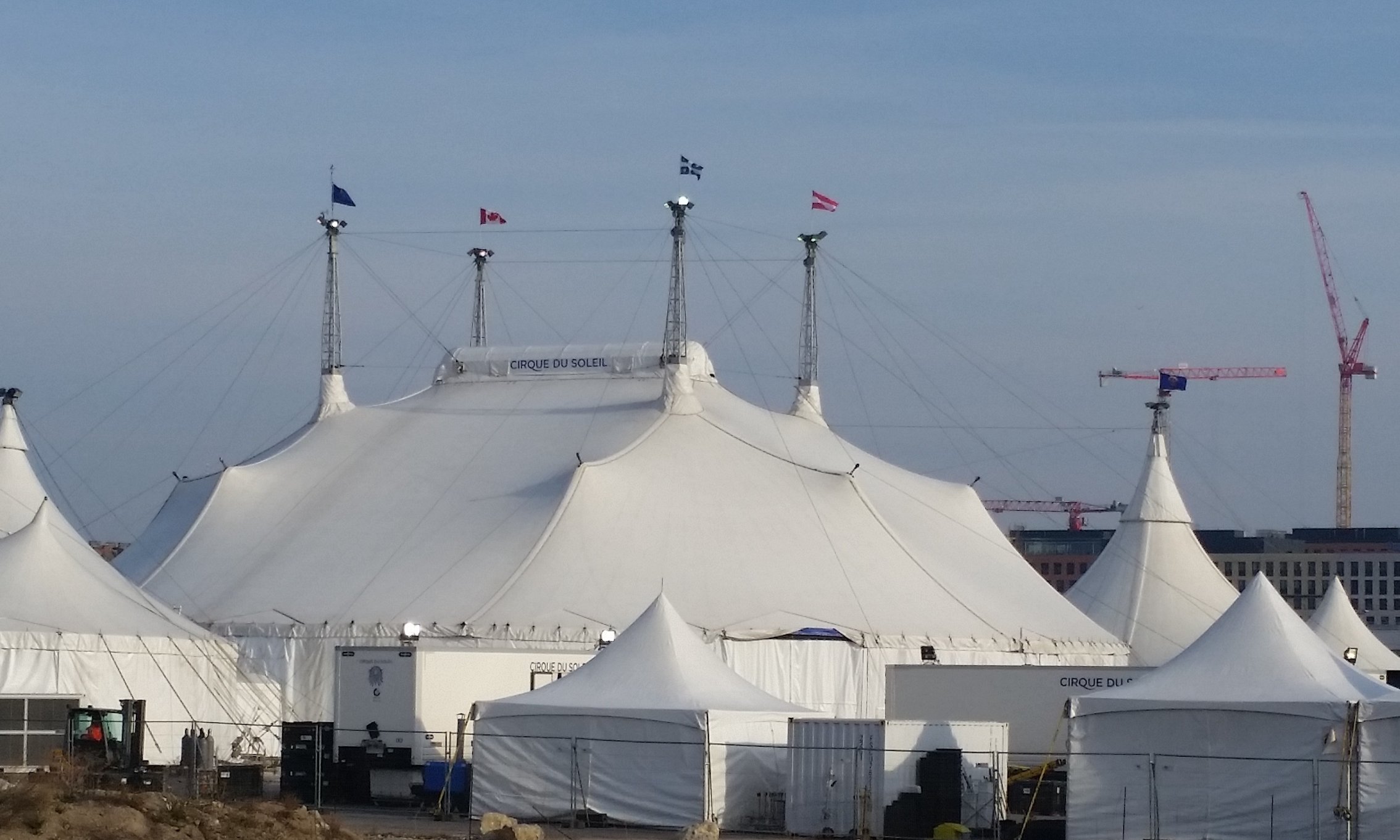 Zirkuszelt  von Cirque du Soleil